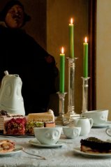 Coffee cup "Kissing" in white, 200 ml