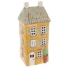 Ceramic candle holder House 28 cm
