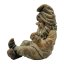 Ceramic garden gnome with a patina – Resting, 46 cm