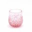 Satz mundgeblasene Gläser 4 Stück Rosa 200 ml