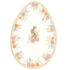 Porcelánový servírovací tanier Veľkonočný zajačik 30 cm