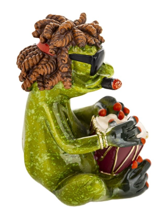 Soška Žaba s doutnikem