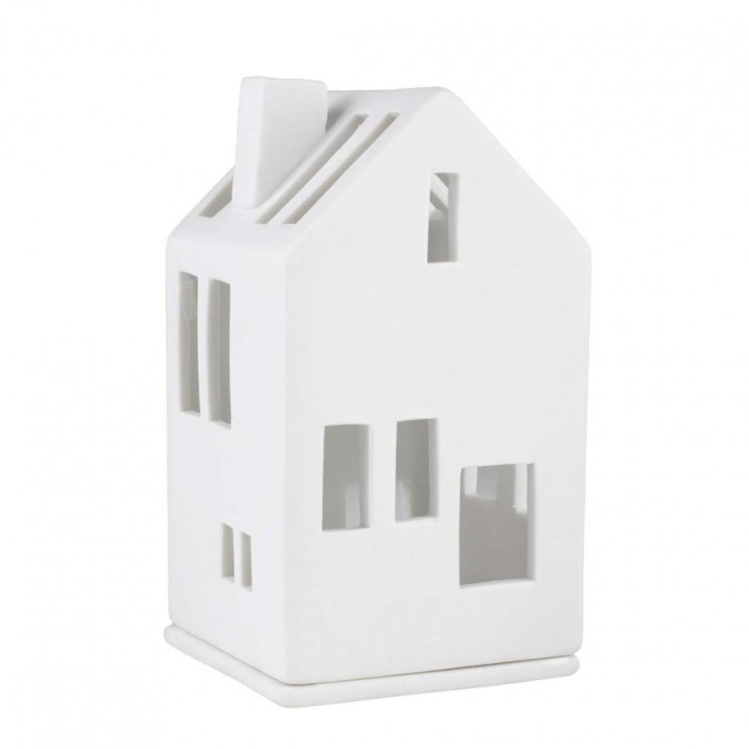 Porcelánový svícen Domek 11 cm