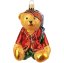 Sběratelská skleněná ozdoba na stromeček Medvídek v pyžamu