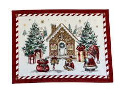 Christmas jacquard placemat Christmas dwarf 35x45 cm