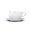 Coffee cup "Bored" in white, 200 ml