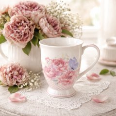 Porcelánový hrnek Pivoňky 330 ml