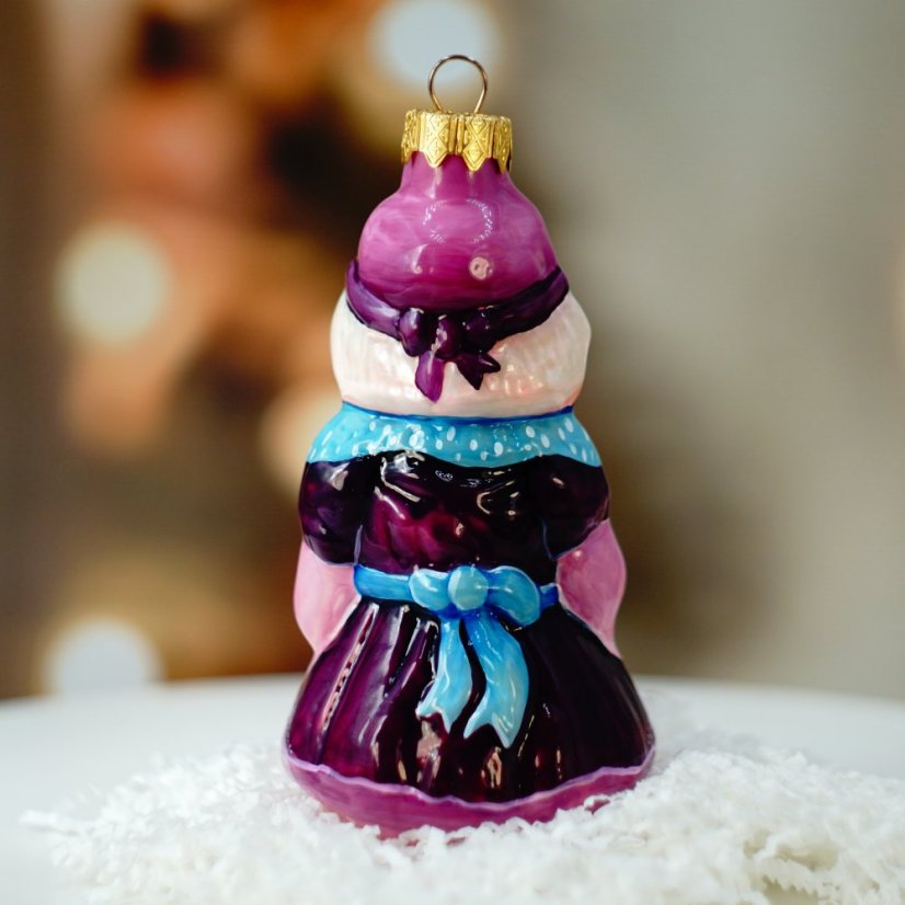 Collectible glass ornament for tree Childhood