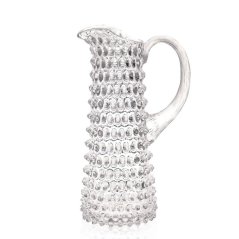 Mundgeblasener Glaskrug Klar 1,2 Liter
