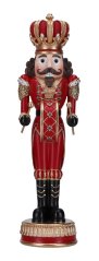 Christmas decoration Nutcracker red with drum 36 cm