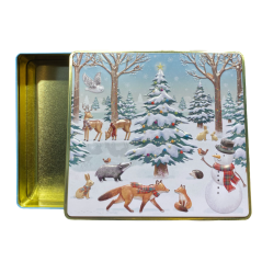 Plechová škatuľa "Zima"