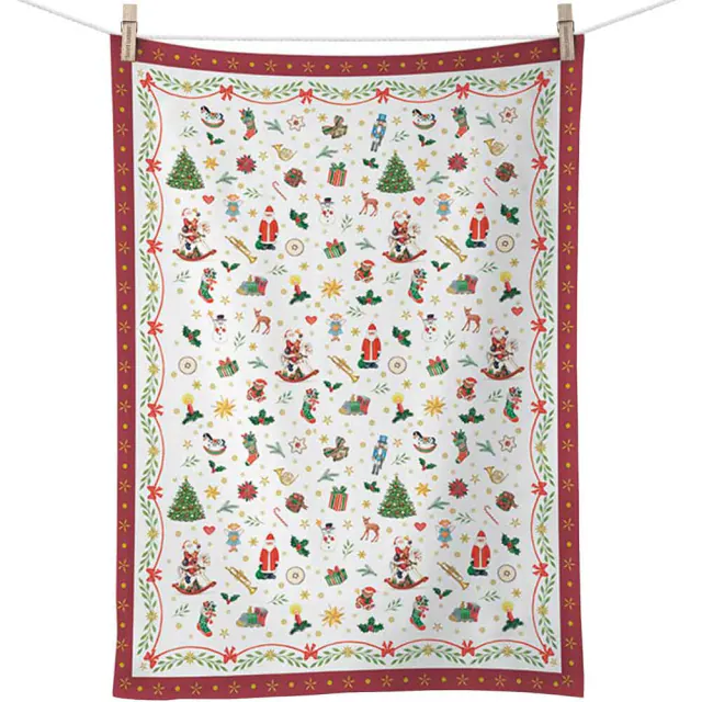 Christmas tea towel – Christmas decorations – 50 x 70 cm