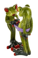 Soška Žaby Zvědavé