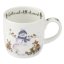 Porcelánový hrnek Sněhulák a lesní zvířata 310 ml