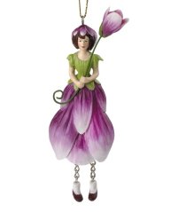 Dekoratívna závesná figúrka Kvetina dievča Magnólia