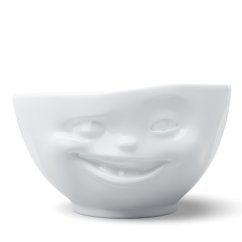 Bowl "Winking" in white, 500 ml