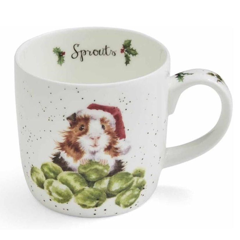 Porcelánový hrnek Vánoční morčátko 310 ml