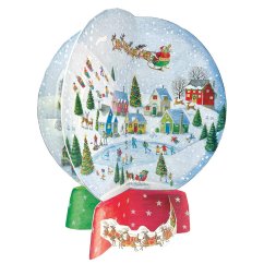 3D Advent calendar Snowman 32x43 cm