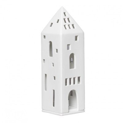 Porcelánový svícen Domek 20,5 cm Porcelánový svícen Domek 20,5 cm