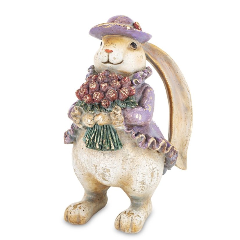 Veľkonočná dekorácia Rabbit vintage