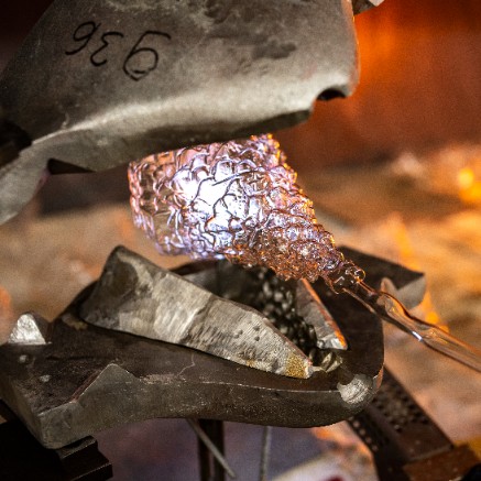 Collectible glass tree ornament Ballet with Nutcracker