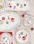 Porcelánová jídelní sada pro 4 osoby Ozdoby 8 ks