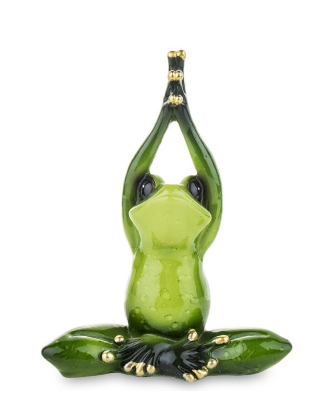 Yogi Frog statuette