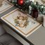 Tapestry Christmas placemat with Golden wreath motif 35x45 cm