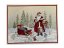 Christmas placemat with Santa and sleigh 40x50 cm