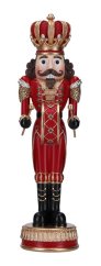 Christmas decoration Nutcracker red with drum 36 cm