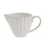 Porcelanowy dzbanek na mleko Chryzantema beżowy 225 ml