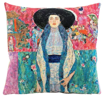 Poszewka na poduszkę z gobelinem  Portret Adele Bloch-Bauer, Gustav Klimt 45 x 45 cm