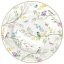 Sada 4 ks porcelánových dezertních talířů Rozkvetlá zahrada 19 cm