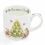 Porcelain mug Christmas tree and animals 310 ml