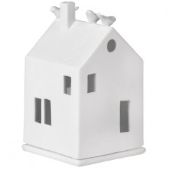Porcelánový svícen Domek 13 cm
