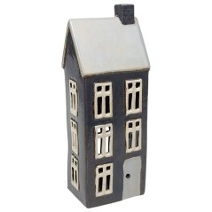 Ceramic candle holder House 27 cm